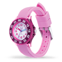 Cartoon Collection Pink Bubblegum Watch with White Dial By ICE image