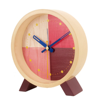 15cm Flor Collection Red Silent Analogue Alarm Clock By CLOUDNOLA image