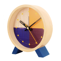 15cm Flor Collection Blue Silent Analogue Alarm Clock By CLOUDNOLA image