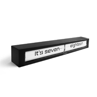 65cm Texttime Collection Black and White Flip Wall Clock By CLOUDNOLA image