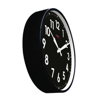 45cm Factory Collection Black Silent Wall Clock By CLOUDNOLA image