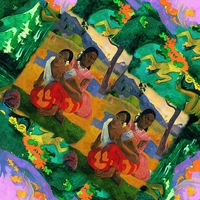 Art Origami- Fish (Paul Gauguin) image
