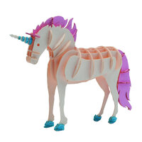 3D Paper Model- Unicorn image