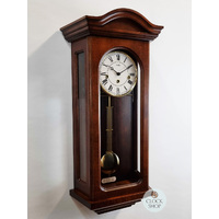 67cm Walnut 8 Day Mechanical Chiming Wall Clock By AMS image