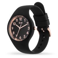 34mm Glam Collection Black & Rose Gold Womens Watch By ICE-WATCH (Arabic) image