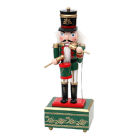 32cm Nutcracker Music Box with Moving Arms (Tchaikovsky- The Nutcracker Suite) image