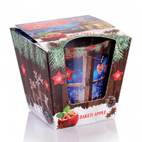 8.5cm Scented Christmas Candle - Assorted Scents image