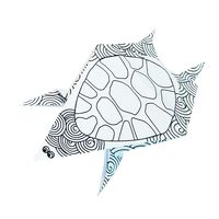 Colouring Origami- Tortoise image