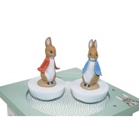 Peter Rabbit Music Box With Spinning Figurines (Mozart-Minuet) image