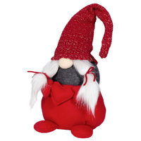 30cm Red Gnome With Love Heart- Assorted Designs image