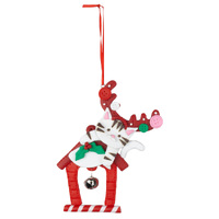 14cm Candy House Hanging Decoration- Assorted Designs image