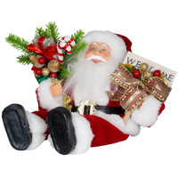 30cm Santa Claus With Flexible Legs image
