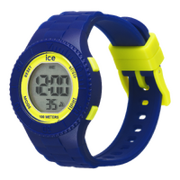35mm Digit Collection Blue & Yellow Youth Digital Watch By ICE-WATCH image