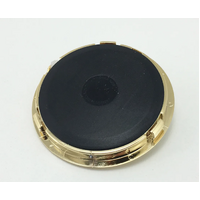Round Arabic Gold 50mm - Quartz Clock Movement image