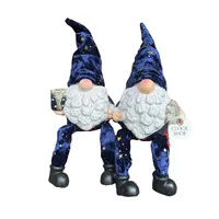 Stanley Starwort | 25cm Gnome Shelf Sitter in Royal Blue | Assorted Designs image