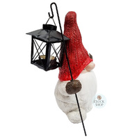 26cm Gnome With Tealight Lantern image