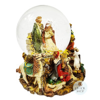 15.5cm Musical Snow Globe With Nativity Scene (Silent Night) image