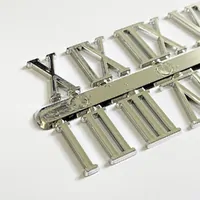 25mm Silver Roman Numerals image