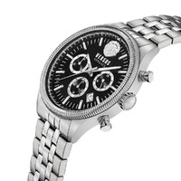 45mm Colonne Chrono Silver Mens Watch With Black Dial By VERSACE image