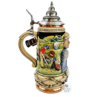Golfer Beer Stein Rustic Finish 0.5L By KING image