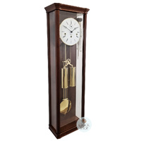87cm Walnut 8 Day Mechanical Regulator Wall Clock By HERMLE image
