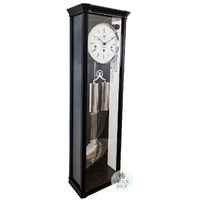 87cm Black 8 Day Mechanical Regulator Wall Clock By HERMLE image