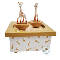 Sophie The Giraffe Music Box With Spinning Figurines (Mozart-Piano Sonata) image
