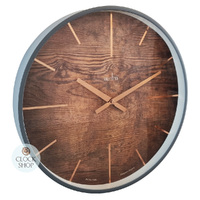 40cm Hancock Oak Modern Wall Clock By Acctim image