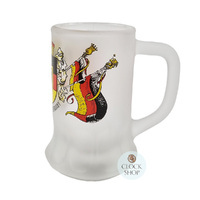 Mini Stein Shot Glass (Frosted Glass) With German Coat Of Arms image