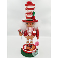 35cm Gingerbread Nutcracker Holding Candy image