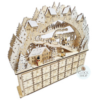 41cm Sking Fun LED Advent Calendar image