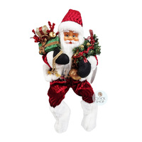 45cm Sitting Santa Claus- Knud image