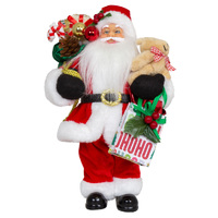 30cm Standing Santa Claus - Carl image