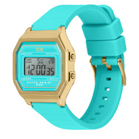 32mm Digit Retro Collection Turquoise & Gold Digital Womens Watch By ICE-WATCH image