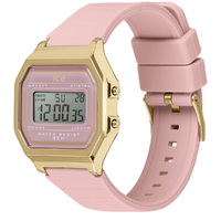 32mm Digit Retro Collection Baby Pink & Gold Digital Womens Watch By ICE-WATCH image
