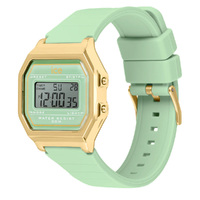 32mm Digit Retro Collection Light Green & Gold Digital Womens Watch By ICE-WATCH image