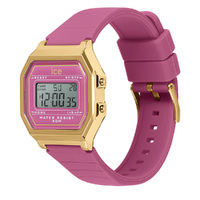 32mm Digit Retro Collection Purple & Gold Digital Womens Watch By ICE-WATCH image