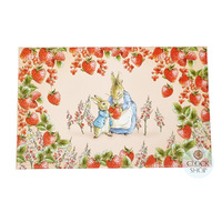 Peter Rabbit & Strawberries Musical Jewellery Box (La Vie En Rose) image