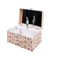 Peter Rabbit & Strawberries Musical Jewellery Box (La Vie En Rose) image