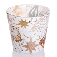8.5cm Scented Christmas Candle- Glamour Christmas image