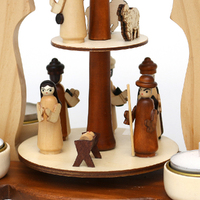 31cm Two Tier Nativity Christmas Pyramid image
