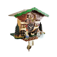 Accordion Player Battery Chalet Kuckulino 21cm By TRENKLE image
