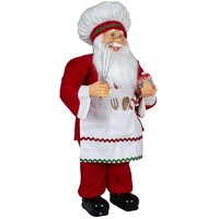 60cm Standing Santa Claus- Johann Chef image
