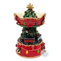 13cm Christmas Carousel Music Box (We Wish You A Merry Christmas) image