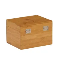 Bamboo Gift Box With Edelweiss Flower image