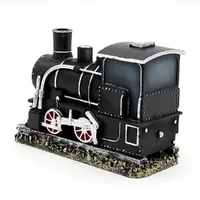 16cm Black Train German Incense Burner image