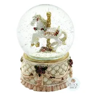9cm Rocking Horse Snow Globe- Assorted Designs image