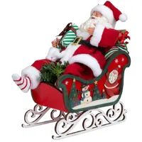 28cm Santa Claus In sleigh image