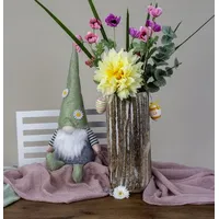 Florian Sundrop | Fabric Gnome With Light Green Daisy Hat | Assorted Sizes image