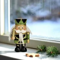 10cm Mini Green Nutcracker- Assorted Designs image